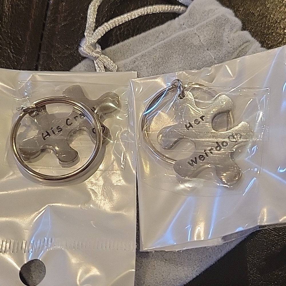Her Weirdo, His Crazy Keychains
